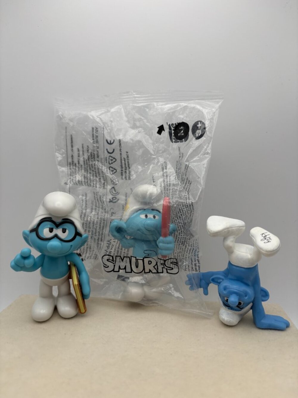 Smurfs Figures McDonalds & BK Kids Meal Lot of Toys (SKU: 295TO)